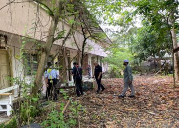 PEGAWAI JAIM melakukan tinjauan di Madrasah Ar-Rabbaniyah, Merlimau, Jasin, Melaka.