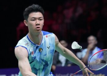 LANGKAH Lee Zii Jia pada Terbuka China berakhir di pusingan pertama. - AFP