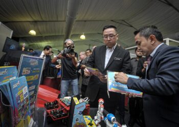 CHANG Lih Kang pada Majlis Penutup InnoEx 2023 di Cyberjaya. - UTUSAN/FAIZ ALIF ZUBIR