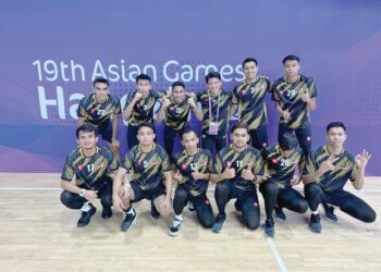 MALAYSIA memenuhi misi mara ke perlawanan akhir sepak takraw berpasukan lelaki Sukan Asia Hangzhou, namun bakal berdepan cabaran getir Thailand untuk memburu pingat emas hari ini. – IHSAN PSM