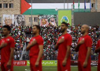 Malaysia tawarkan Stadium Kuala Lumpur, Cheras sebagai gelanggang untuk Palestine menentang Australia bagi perlawanan Kelayakan Piala Dunia 2026 bulan hadapan. (FOTO: AFP)