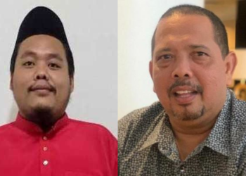 ABDUL LATIF HASSAN (kiri) dan ABU BAKAR  HAMZAH