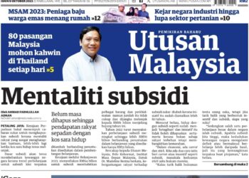 LAPORAN Utusan Malaysia  9 Oktober 2023.