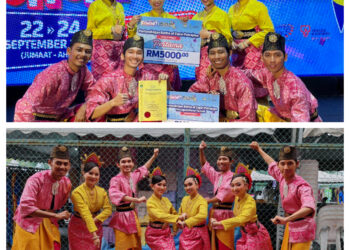KUMPULAN Akar Seni Malaysia dinobatkan sebagai juara Battle of Zapin Putrajaya.
