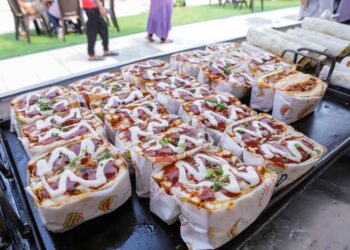 GANGNAM Toast yang dijual semasa Festival Budaya Putrajaya 2023, baru-baru ini.-UTUSAN/AMIN AZMAN