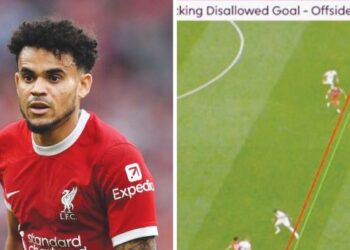 JARINGAN Luis Diaz yang tidak dibenarkan pengadil dalam pertemuan menentang Tottenham, Sabtu lalu mencetuskan kontroversi.