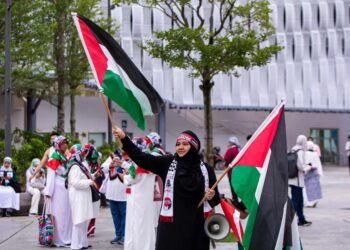 KPM melarang sebarang penggunaan replika senjata, ikon dan simbol yang mengandungi elemen provokasi serta konfrontasi sepanjang Minggu Solidariti Palestin.