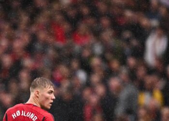 Rasmus Hojlund antara pemain yang mengalami kecederaan.