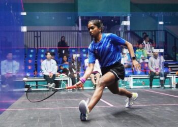 S. SIVASANGARI akan bertemu pilihan pertama, Satomi Watanabe pada separuh akhir perseorangan wanita pada Sukan Asia di Hangzhou, China, esok. - Ihsan WSF