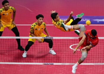 SELEPAS dikecewakan oleh Thailand dalam perebutan pingat emas berpasukan, Malaysia berpeluang menebus kekalahan itu apabila kedua-dua pasukan berentap lagi pada final antara regu sepak takraw Sukan Asia 2022 di Hangzhou hari ini.