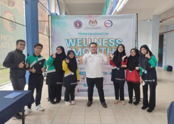 PELAJAR Sekolah Menengah Setia Budi teruja dapat menyertai pelbagai aktiviti yang diadakan sempena program Wellness Month anjuran Bahagian Pendidikan Swasta, Kementerian Pendidikan.