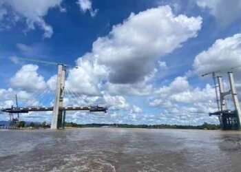 JAMBATAN Bintulu-Jepak yang merentasi Kuala Kemena, di Bintulu turut akan menghubungkan kawasan DUN Jepak ke pusat bandar Bintulu dijangka siap akhir tahun ini.