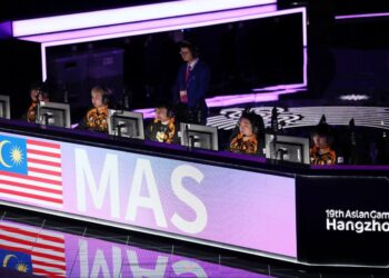 PASUKAN e-sukan negara berjaya menyumbang pingat gangsa dalam acara Dota 2 semalam.-IHSAN MSN