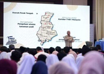 Selain pertanian, nadir bumi juga menjadi sumber ekonomi negeri Perak.