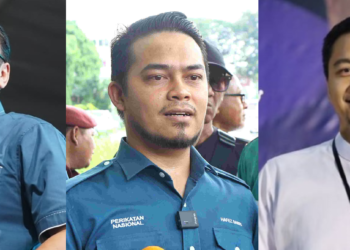 (DARI KIRI) Afnan Hamimi Taib Azamudden, Mohd. Hafez Sabri dan Mohd. Syahir Che Sulaiman