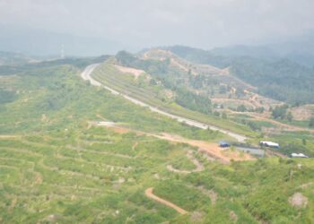 KAWASAN ladang Musang King terletak di Tanah Tinggi Lojing, Gua Musang, Kelantan. – UTUSAN/AIMUNI TUAN LAH