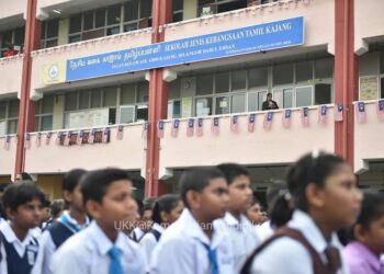MEDIA melaporkan sebanyak 26 sekolah jenis kebangsaan Tamil (SJKT) mempunyai kurang daripada 10 murid dan berdepan risiko ditutup. – IHSAN KEMENTERIAN PENDIDIKAN