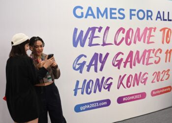 Sukan Gay Hong Kong (GGHK) tetap dianjurkan bermula 3 November sehingga to 12 November ini. (AFP)