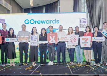 MAJLIS pelancaran program kesetiaan baharu TNG Digital, GOrewards yang memberi lebih nilai kepada pelanggan. – UTUSAN/FARIZ RUSADIO