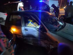 Warga emas tersepit dalam kemalangan 2 kereta