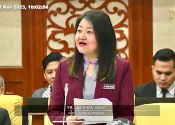 LIM Siew Khim pada sidang DUN Pulau Pinang hari ini.