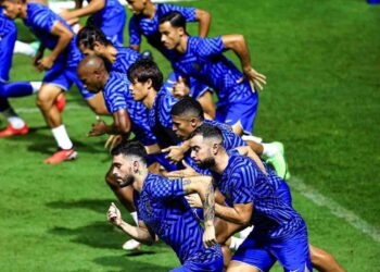 Pemain Johor Darul Ta’zim (JDT) menjalani latihan – Ihsan JOHOR SOUTHERN TIGERS