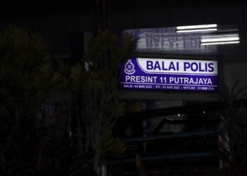 KELIBAT Mr. H tidak muncul di Balai Polis Presint 11, Putrajaya. - UTUSAN/FAISOL MUSTAFA