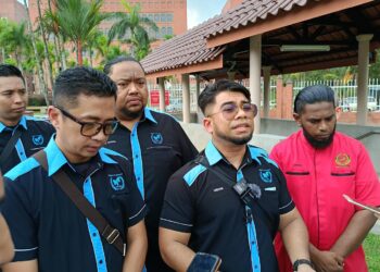JERRY Jaimeh (kiri) pada sidang akhbar MHO di Putrajaya. - UTUSAN/AMREE AHMAD