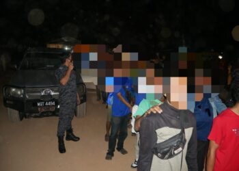 SERAMAI 44 pendatang asing tanpa izin (PATI) ditahan dalam serbuan di sekitar Kuala Lipis di Lipis, Pahang.