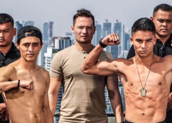 JOJO  akan berdepan juara Muay Thai Antarabangsa WBC, Edgar Tabares, dalam pertarungan ONE Fight Night 17 di Stadium Tinju Lumpinee di Bangkok, Thailand, pagi esok.