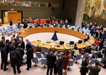 SESI undian UNSC berhubung penghantaran bantuan kemanusiaan ke Semenanjung Gaza ditangguhkan lagi di ibu pejabat PBB di New York. - AFP 