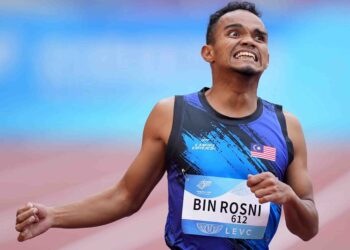 AHMAD Fizzi Rosni berpotensi untuk memikul cabaran negara dalam sukan Para. - IHSAN MSN