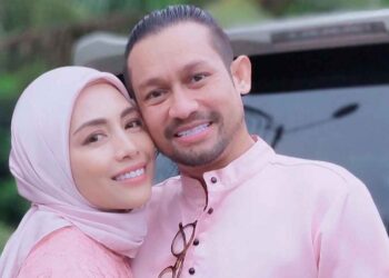 JODOH inda bersama suami, Beego, masih kuat walau pernah bercerai pada Mac lalu.