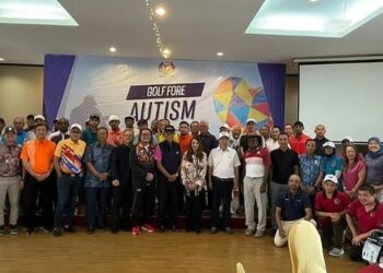 ANTARA yang terlibat dalam Kejohanan Amal Golf Fore Autism Sulung 2023 anjuran PPGS dan NASOM di Kelab Golf Negara Subang.