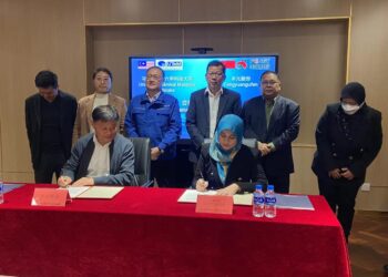 MAJLIS Menandatangani LoI bersama Shandong Fenyuan Chemical Stock Co. Ltd. telah disempurnakan di Yuxi City, China.