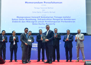 TNB dan Sime Darby Property Berhad meterai MoU membentuk kerjasama bermakna dengan mempercepatkan projek tenaga mampan dalam kawasan pembangunan hartanah perbandaran.