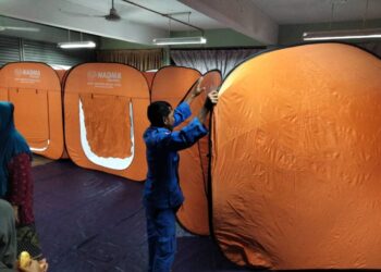 PPS SK Tualak ditutup setelah banjir kilat pulih di Kampung Labi, Mukim Tualak di Pdaang Terap.