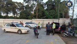 Dadah: Polis cekup lelaki dalam rondaan jalan raya