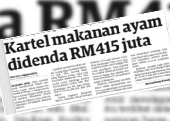 KERATAN laporan Utusan Malaysia.
