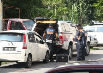 POLIS meneruskan siasatan di sekitar lokasi kediaman Zayn Rayyan Abdul Matiin di Apartmen Idaman, Damansara Damai.