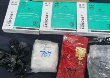 DADAH jenis syabu seberat 1,070 gram yang berjaya dirampas oleh polis pada Selasa lalu.