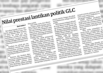 KERATAN laporan Utusan Malaysia.