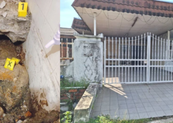 MAYAT dipercayai wanita ditemukan ditanam dalam simen di bilik air di sebuah rumah sewa di Kampung Pendamar, Klang, semalam.
