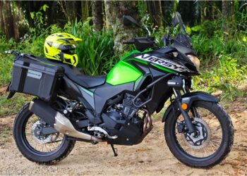 VERSYS-X 250 direka untuk perjalanan lasak dan jarak jauh.