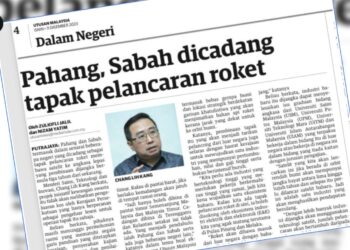 KERATAN laporan Utusan Malaysia.