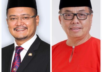 YAHYA JAAFAR (kanan) mendakwa memenangi jawatan Ketua UMNO Bahagian Johor Bahru