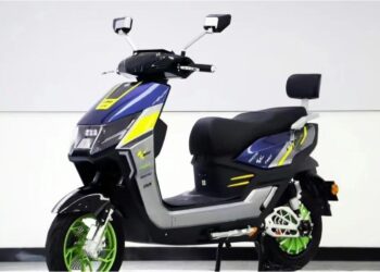 MODEL motosikal elektrik yang dipasarkan oleh KSP Vista. - GAMBAR HIASAN