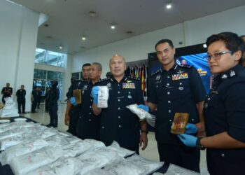 Pengarah Jabatan Sasatan Jenayah Narkotik (JSJN), Datuk Seri Mohd. Kamarudin Md. Din