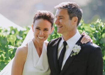 JACINDA Ardern dan Clarke Gayford