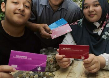 TIDAK kira berapa sekali pun usia anda, amalkan menabung demi masa depan yang lebih terjamin.
